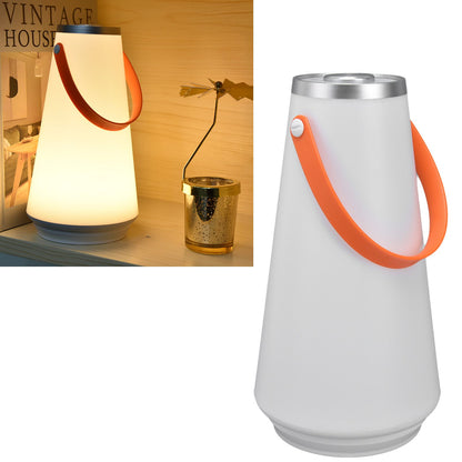 Night Light Lamp Portable Handle Design Touch Control Adjustable Brightness Warm Light Safe Durable ABS Kids V1294-YM0523-3119220016411