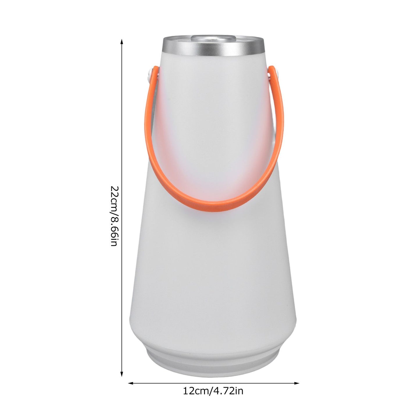 Night Light Lamp Portable Handle Design Touch Control Adjustable Brightness Warm Light Safe Durable ABS Kids V1294-YM0523-3119220016411