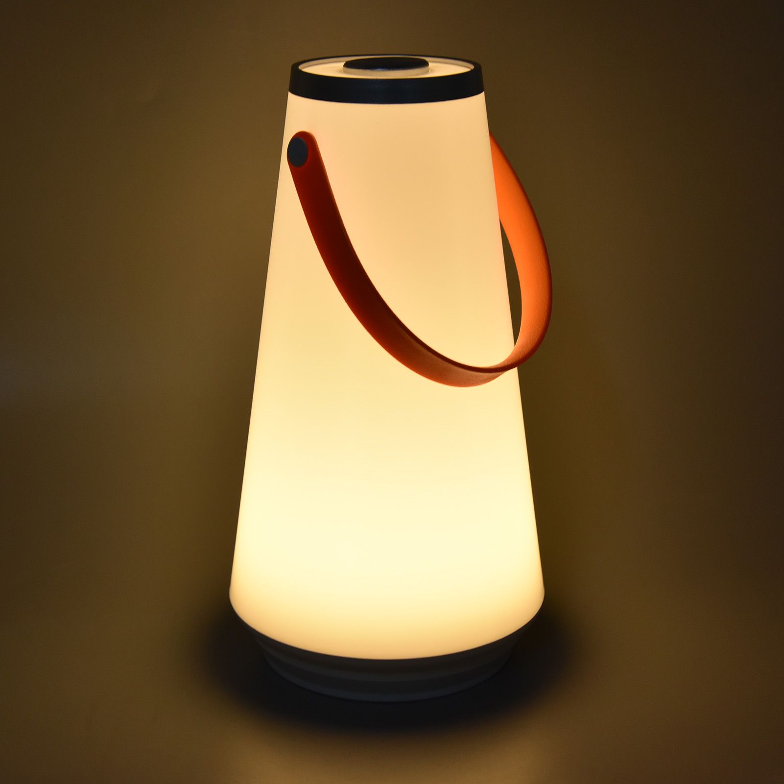 Night Light Lamp Portable Handle Design Touch Control Adjustable Brightness Warm Light Safe Durable ABS Kids V1294-YM0523-3119220016411