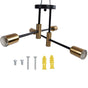4 Light Ceiling Mount Lamp 360 degrees Rotation Adjustable Wrought Iron Ceiling Light for Dining Room Kitchen V1294-YM0523-3119220016511