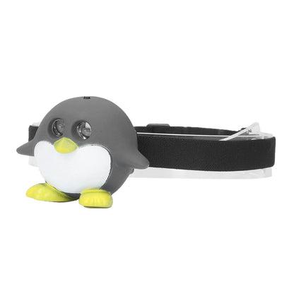 LED Animal Head Lamp 2 Modes Cute Lightweight Child Head Light for Reading Camping V1294-YM0523-3119220017211