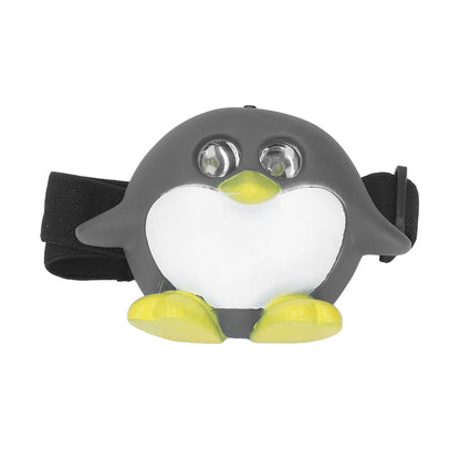 LED Animal Head Lamp 2 Modes Cute Lightweight Child Head Light for Reading Camping V1294-YM0523-3119220017211