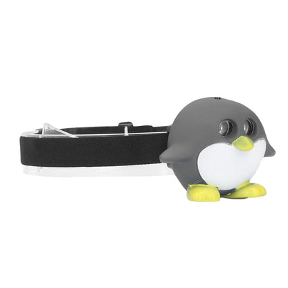 LED Animal Head Lamp 2 Modes Cute Lightweight Child Head Light for Reading Camping V1294-YM0523-3119220017211