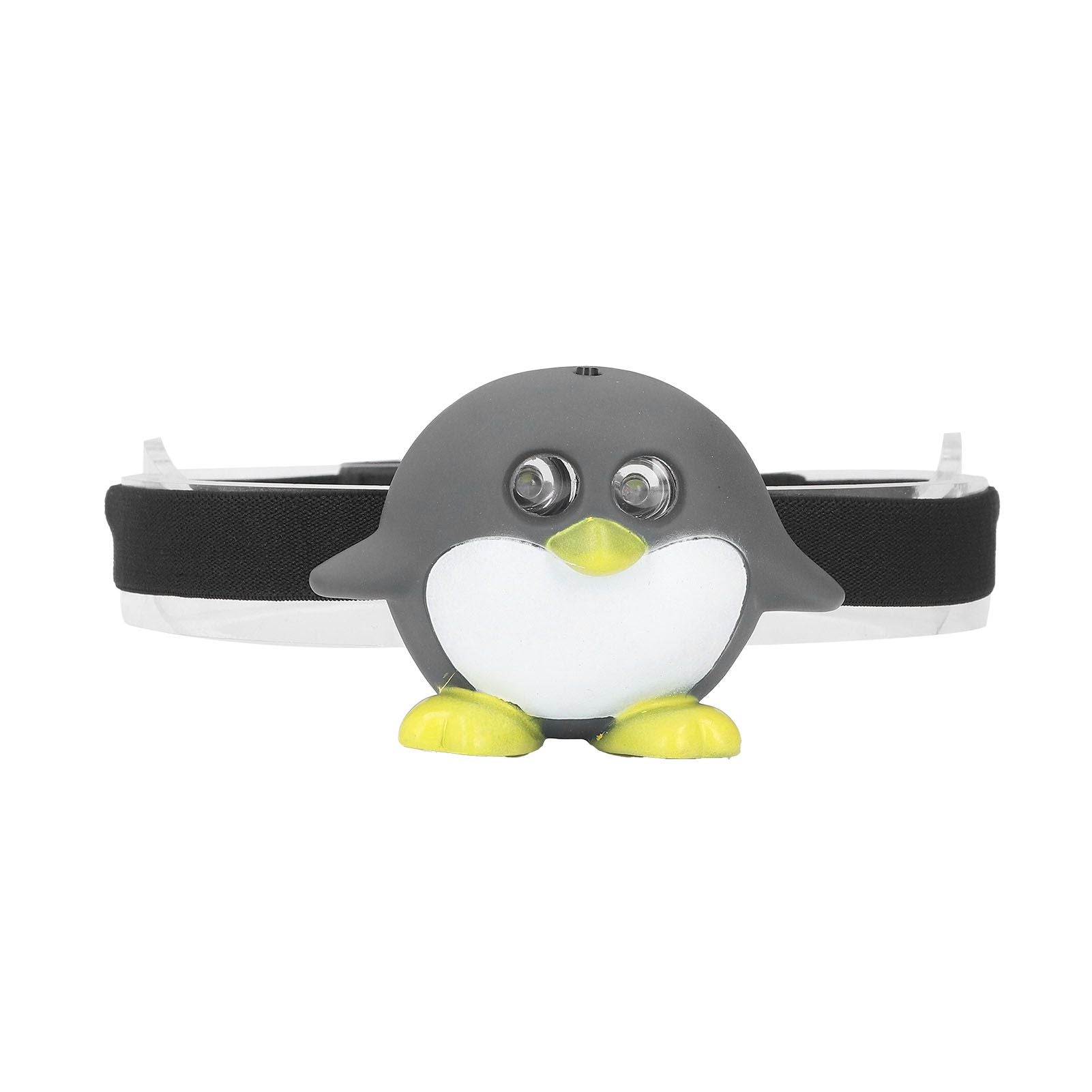 LED Animal Head Lamp 2 Modes Cute Lightweight Child Head Light for Reading Camping V1294-YM0523-3119220017211