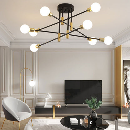 8 Light Ceiling Light Modern E27 Chandelier Lighting for Dining Room Living Room Kitchen Restaurant 110-220V V1294-YM0523-3119220017811