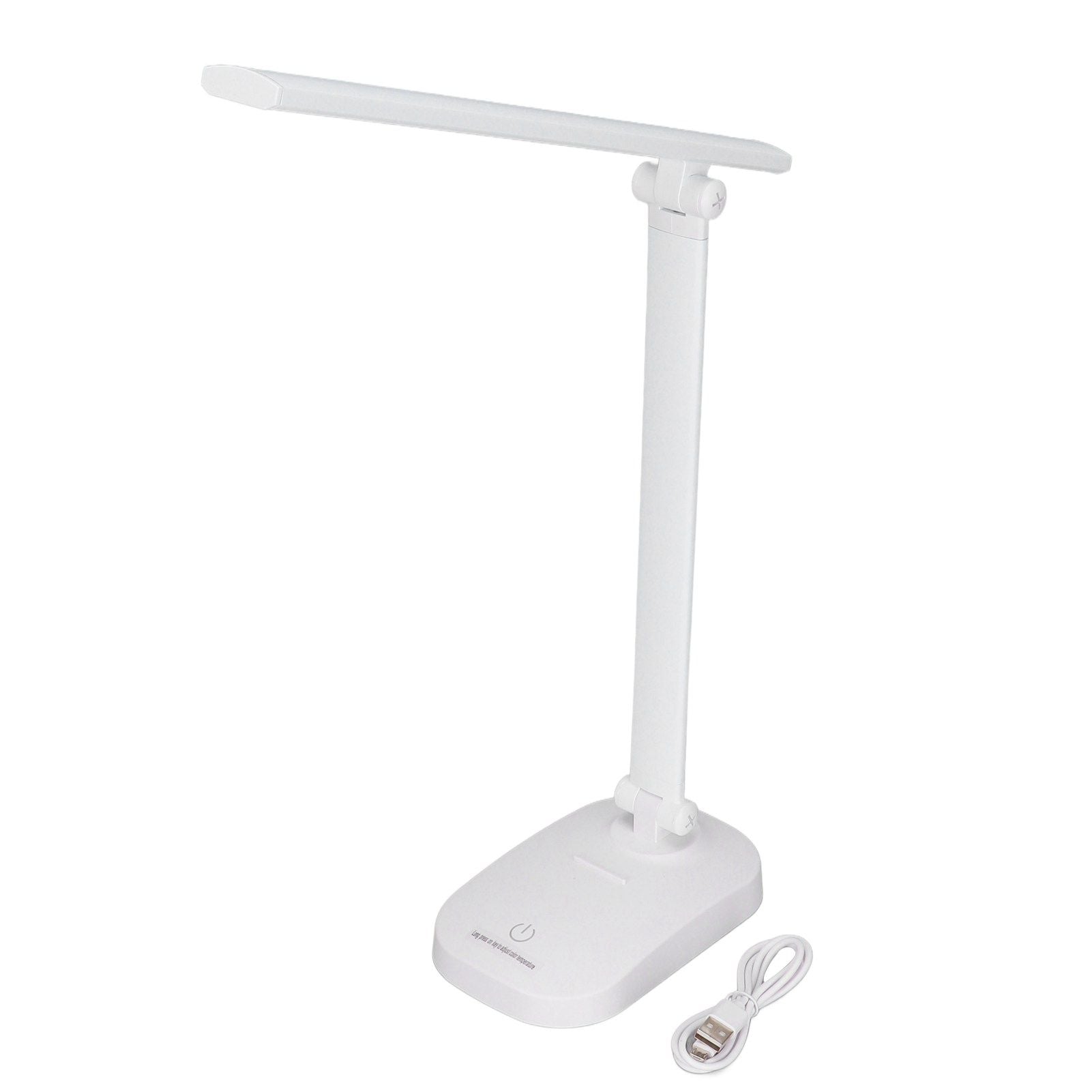LED Table Lamp Eye Protection Foldable 3 Color Lights USB Rechargeable Table Lamp for Table Workbench Sewing V1294-YM0523-3119220019211