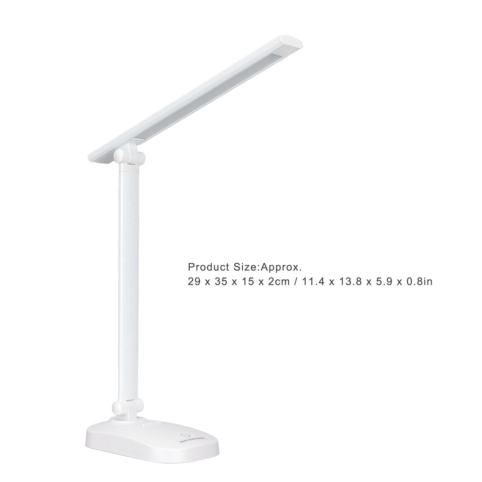LED Table Lamp Eye Protection Foldable 3 Color Lights USB Rechargeable Table Lamp for Table Workbench Sewing V1294-YM0523-3119220019211