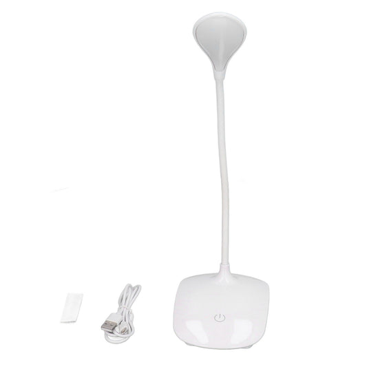 Touch Control LED Desk Table Lamp USB Battery Operated 3 Lighting Modes Flexible Angle for Children Student V1294-YM0523-3119220020311
