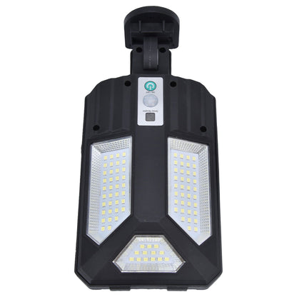 Solar Wall Light IP65 Waterproof 87LED 2400MAH Battery 3000LM Motion Sensor Lamp for Pathway Garden V1294-YM0523-3119220022311