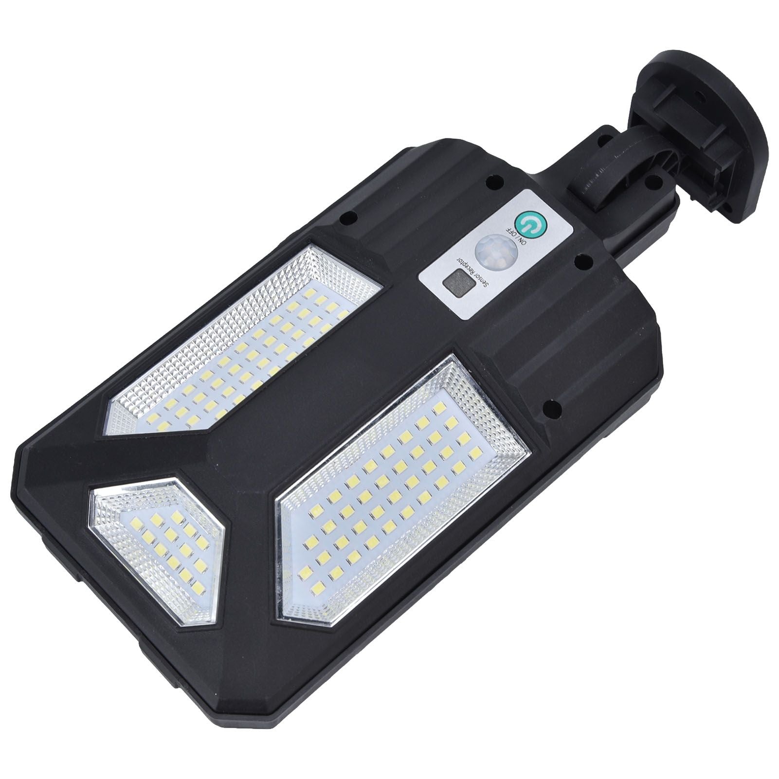 Solar Wall Light IP65 Waterproof 87LED 2400MAH Battery 3000LM Motion Sensor Lamp for Pathway Garden V1294-YM0523-3119220022311
