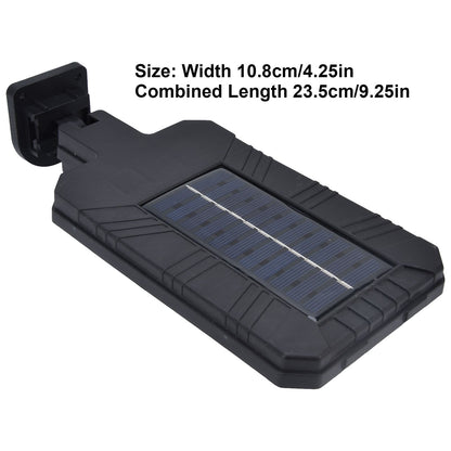 Solar Wall Light IP65 Waterproof 87LED 2400MAH Battery 3000LM Motion Sensor Lamp for Pathway Garden V1294-YM0523-3119220022311