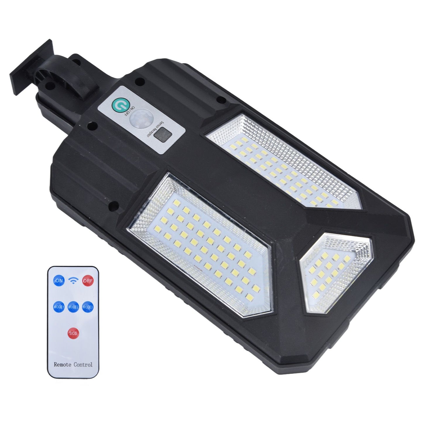 87LED Solar Light Garden Light Motion Sensor Street Lamp IP65 Waterproof Outdoor Wall Lamp with Remote V1294-YM0523-3119220022411