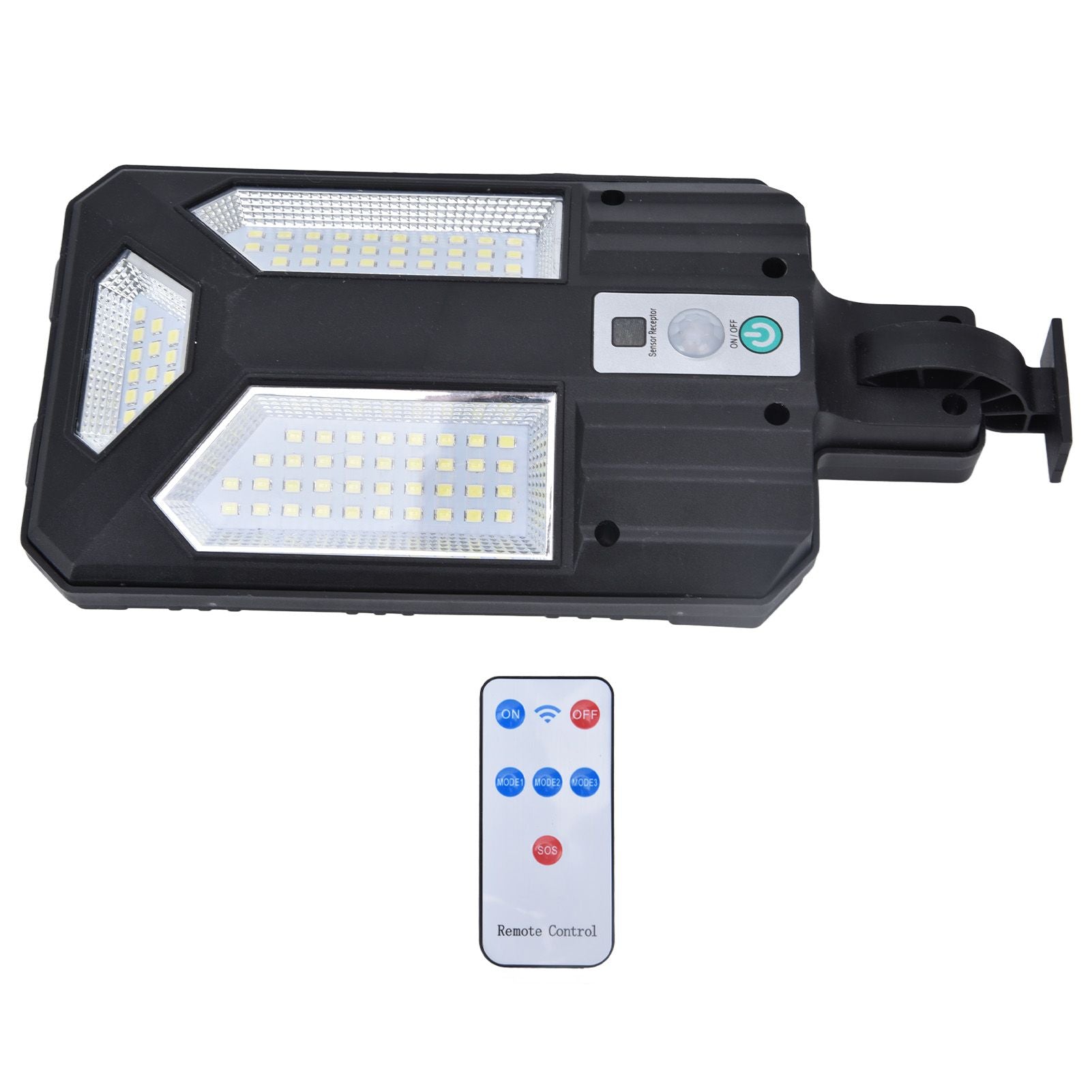 87LED Solar Light Garden Light Motion Sensor Street Lamp IP65 Waterproof Outdoor Wall Lamp with Remote V1294-YM0523-3119220022411
