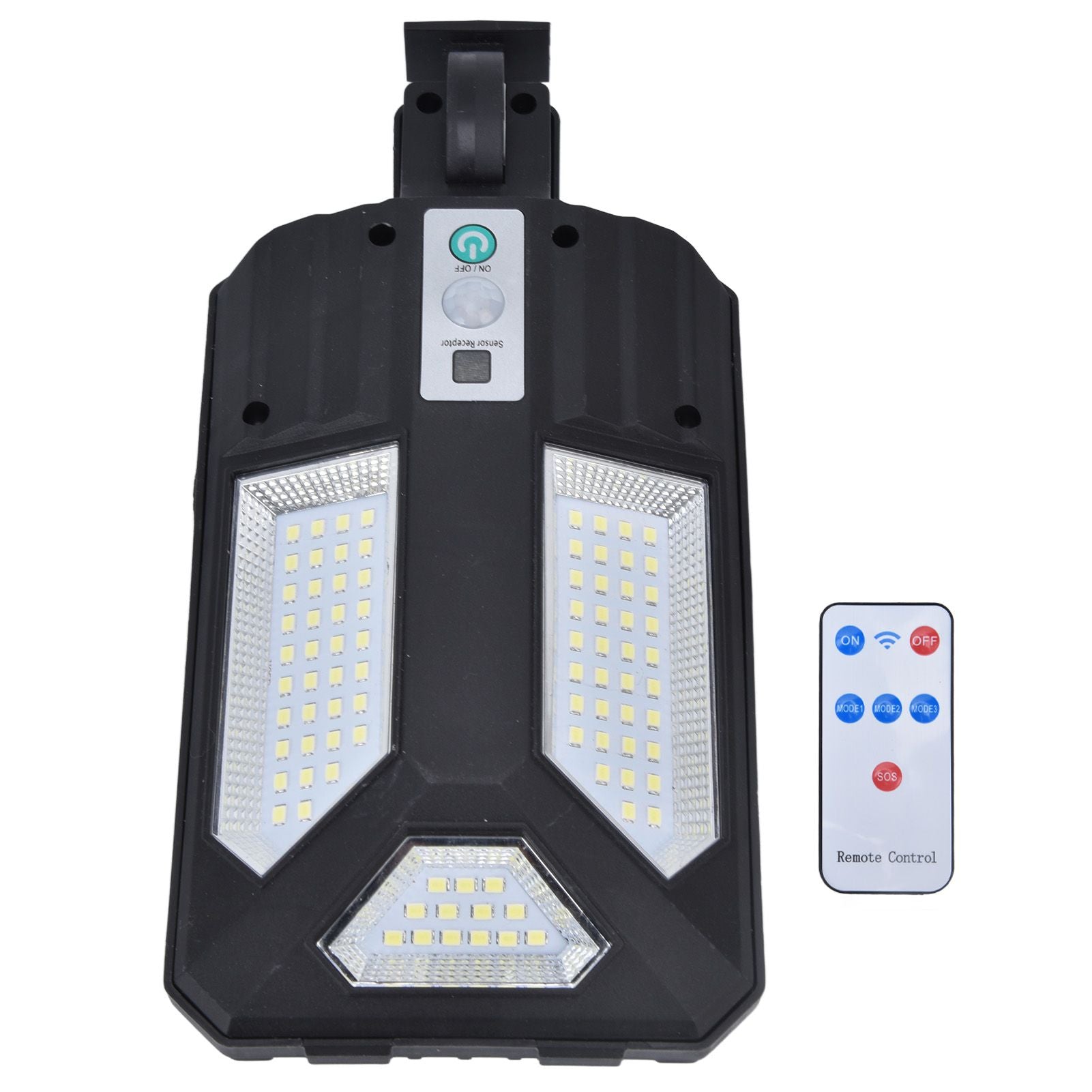 87LED Solar Light Garden Light Motion Sensor Street Lamp IP65 Waterproof Outdoor Wall Lamp with Remote V1294-YM0523-3119220022411