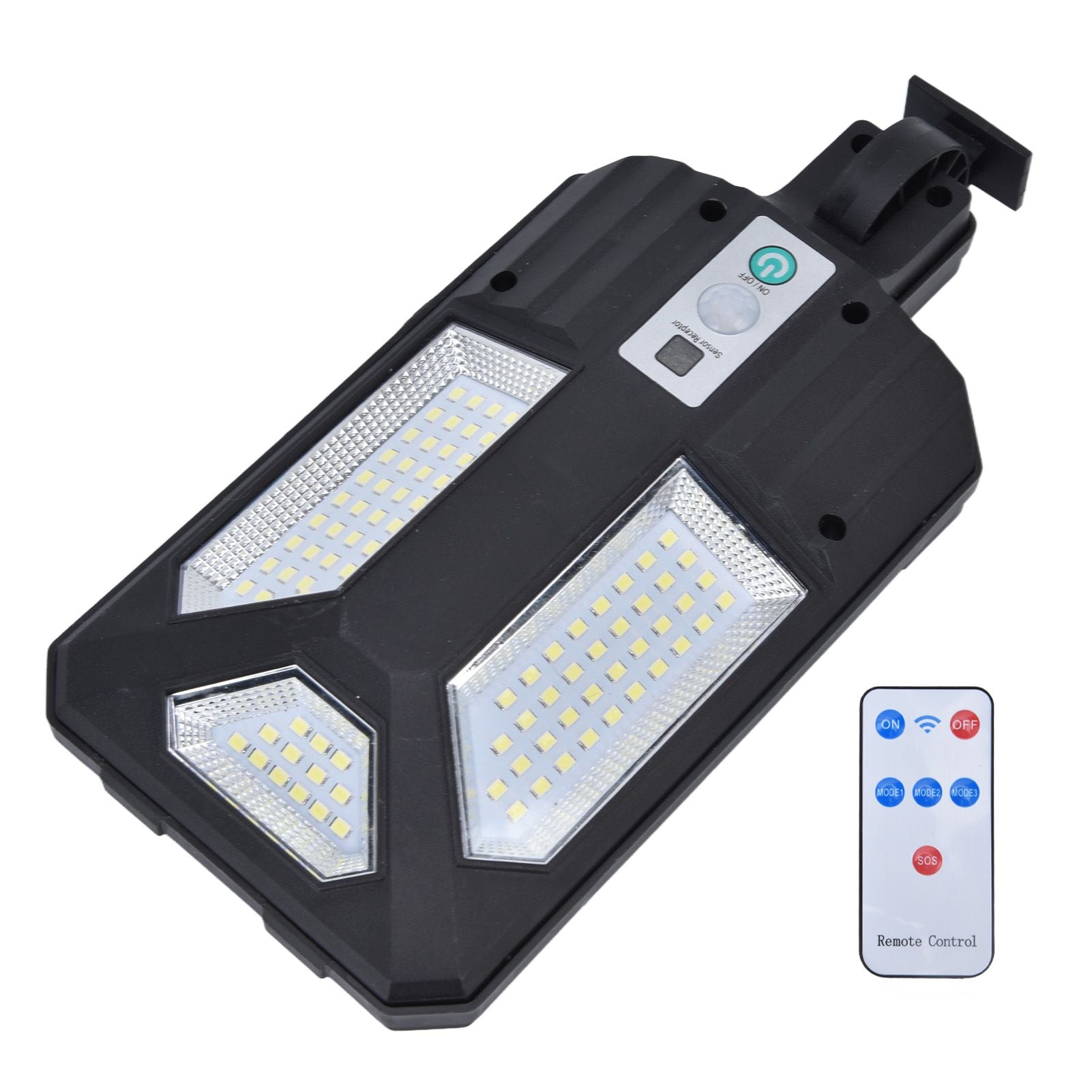87LED Solar Light Garden Light Motion Sensor Street Lamp IP65 Waterproof Outdoor Wall Lamp with Remote V1294-YM0523-3119220022411