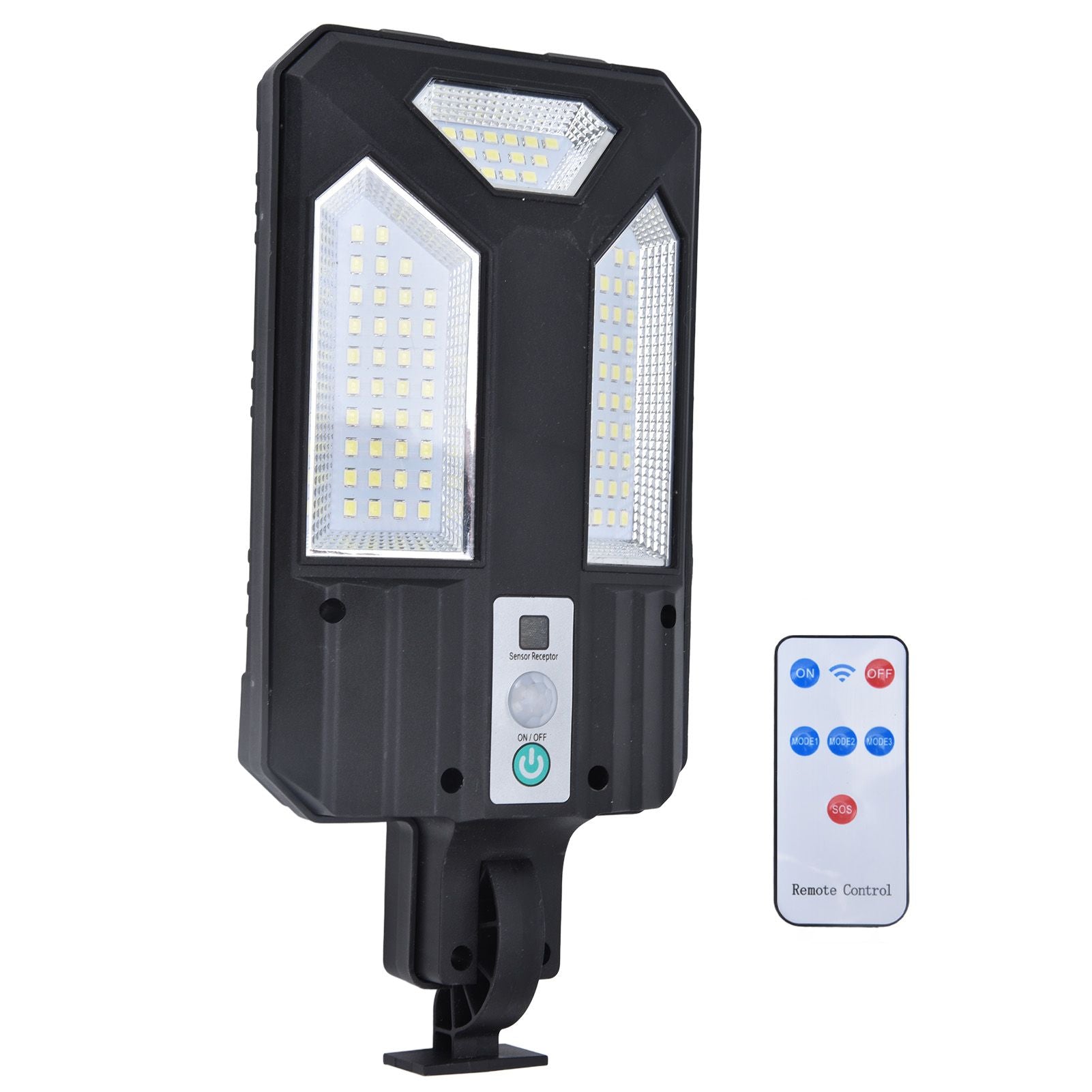 87LED Solar Light Garden Light Motion Sensor Street Lamp IP65 Waterproof Outdoor Wall Lamp with Remote V1294-YM0523-3119220022411