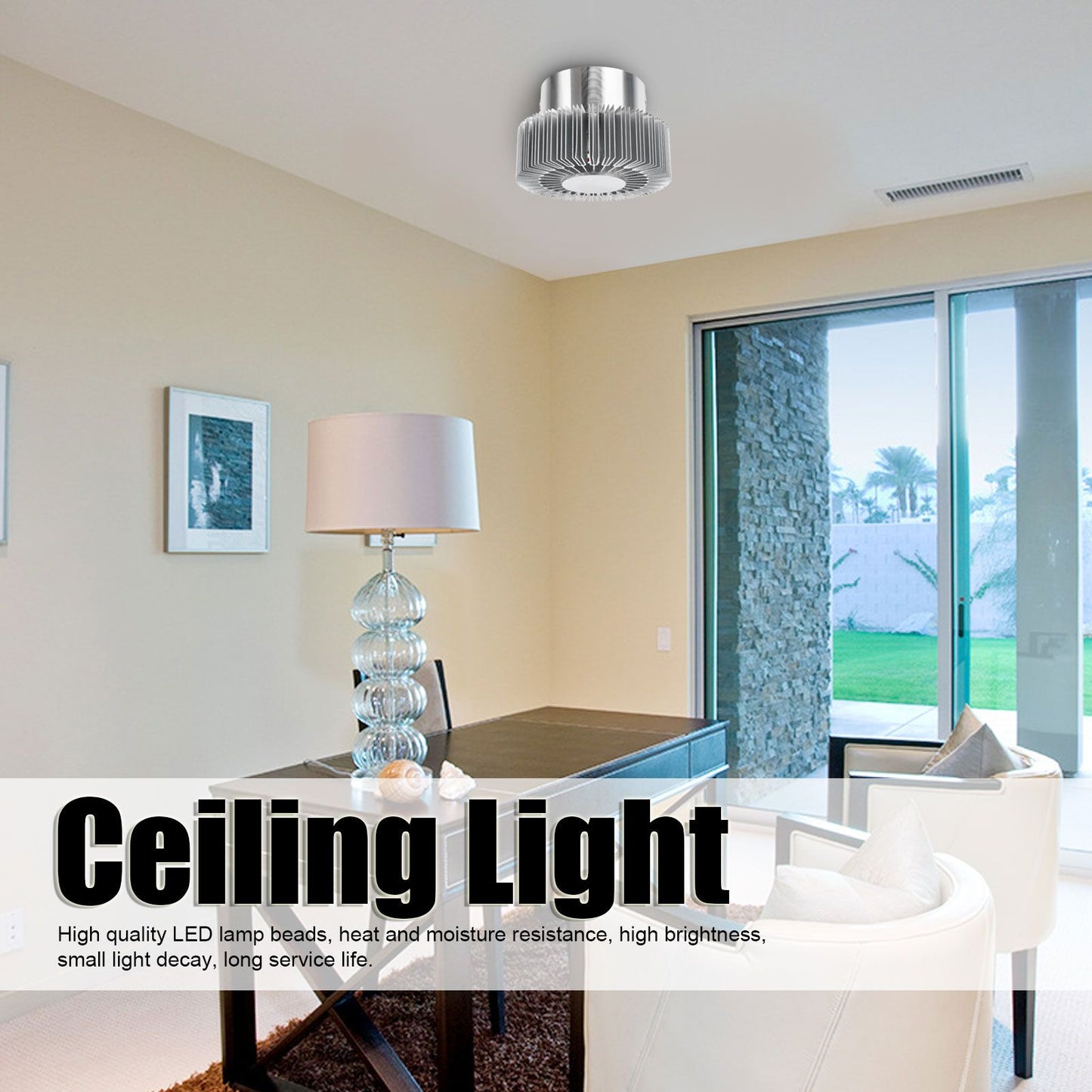 Ceiling Light 3W LED Sun Shaped Ceiling Astigmatism Light Bar Corridor Porch Decoration Ceiling LightHigh End V1294-YM0523-3119220023811