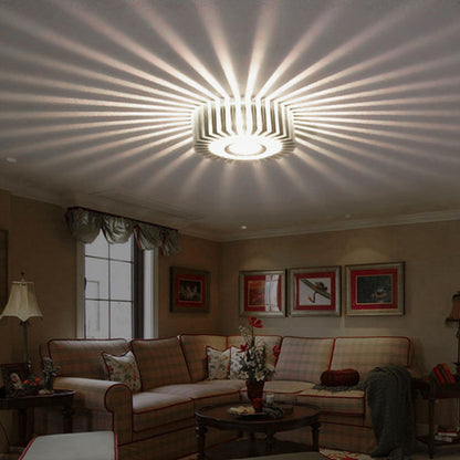 Ceiling Light 3W LED Sun Shaped Ceiling Astigmatism Light Bar Corridor Porch Decoration Ceiling LightHigh End V1294-YM0523-3119220023812