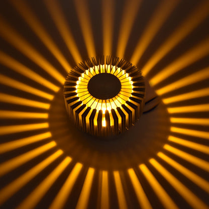 Ceiling Light 3W LED Sun Shaped Ceiling Astigmatism Light Bar Corridor Porch Decoration Ceiling LightHigh End V1294-YM0523-3119220023816
