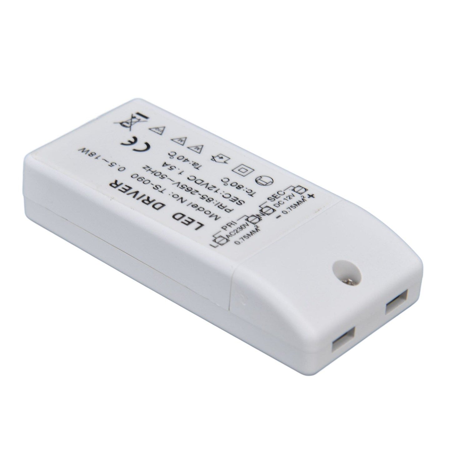 LED Transformer 18W 12VDC 1.5A Constant Current LED Driver for Cabinet Light DIY Lamp AC 85-265V V1294-YM0523-3119220024011