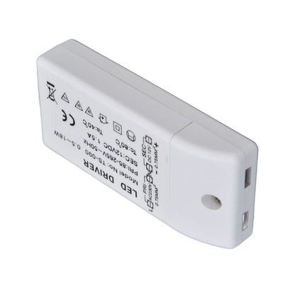 LED Transformer 18W 12VDC 1.5A Constant Current LED Driver for Cabinet Light DIY Lamp AC 85-265V V1294-YM0523-3119220024011