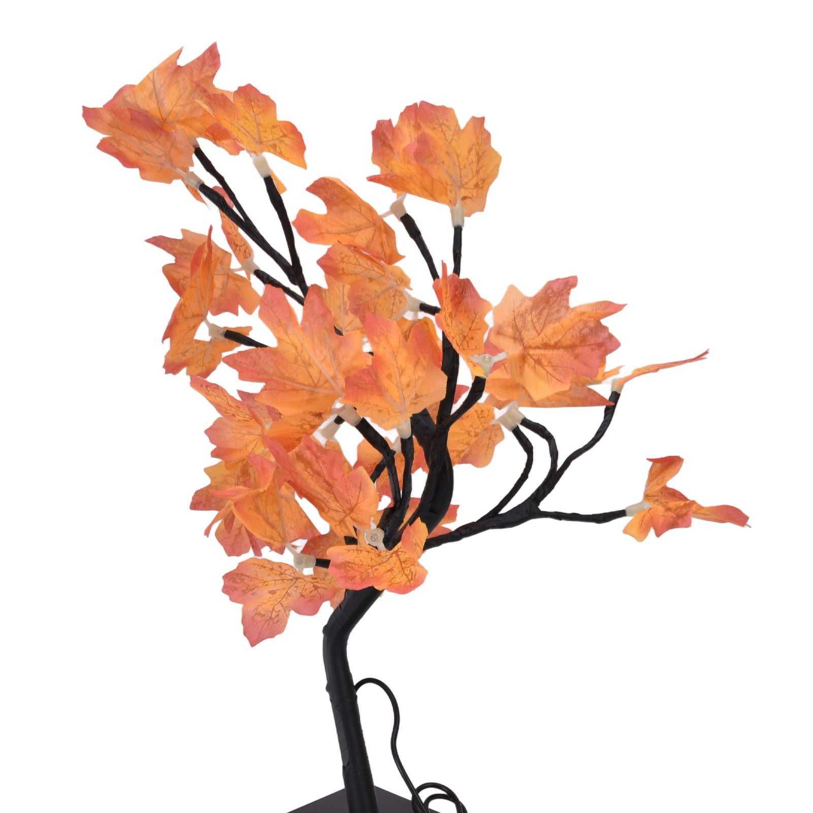 Fall Tree LED 24 Lights Warm Light Beads Romantic Style USB Power Supply Fall Light Up Thanksgiving Tree 5V V1294-YM0523-3119220025011