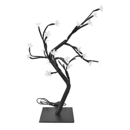 Cherry Blossoms Tree Lamp Plastic PVC Bonsai Light for Home Decoration USB Powered 24 LED V1294-YM0523-3119220025511