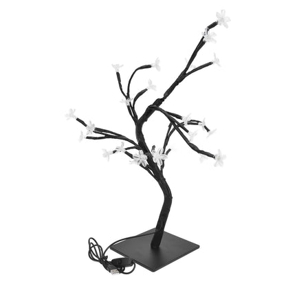 Cherry Blossoms Tree Lamp Plastic PVC Bonsai Light for Home Decoration USB Powered 24 LED V1294-YM0523-3119220025511