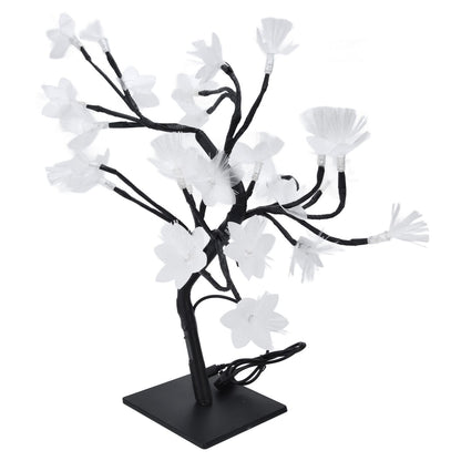 24LED Fiber Optic Tree Lamp USB Powered Simulation Flower Light for Household Decoration V1294-YM0523-3119220025611