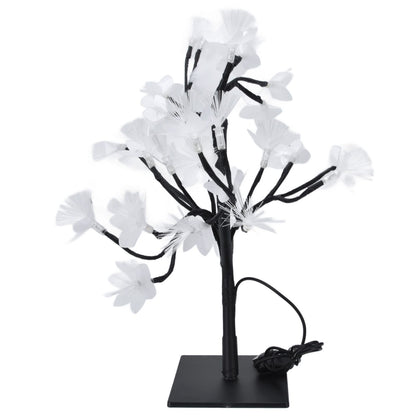 24LED Fiber Optic Tree Lamp USB Powered Simulation Flower Light for Household Decoration V1294-YM0523-3119220025611