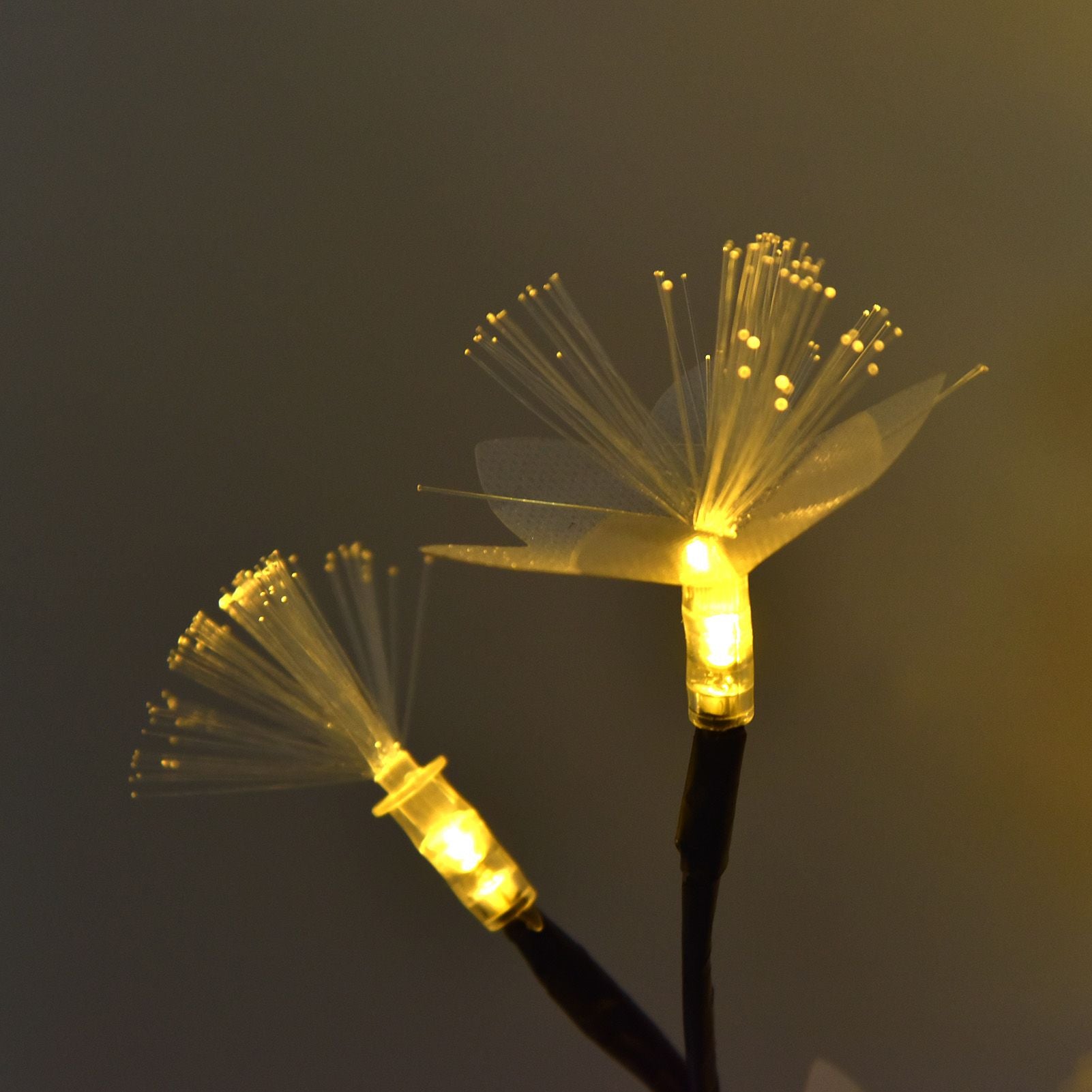 24LED Fiber Optic Tree Lamp USB Powered Simulation Flower Light for Household Decoration V1294-YM0523-3119220025611