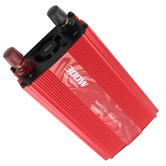 DC to AC Converter Aluminum Alloy Smart Repair Sine Wave Power Inverters 300W 12V to 110V V1294-YM0523-3119220026011