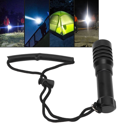5000LM Diving Flashlight Underwater Diving Light 100m Depth Waterproof Torch for Night Fishing Canping V1294-YM0523-3119220026411