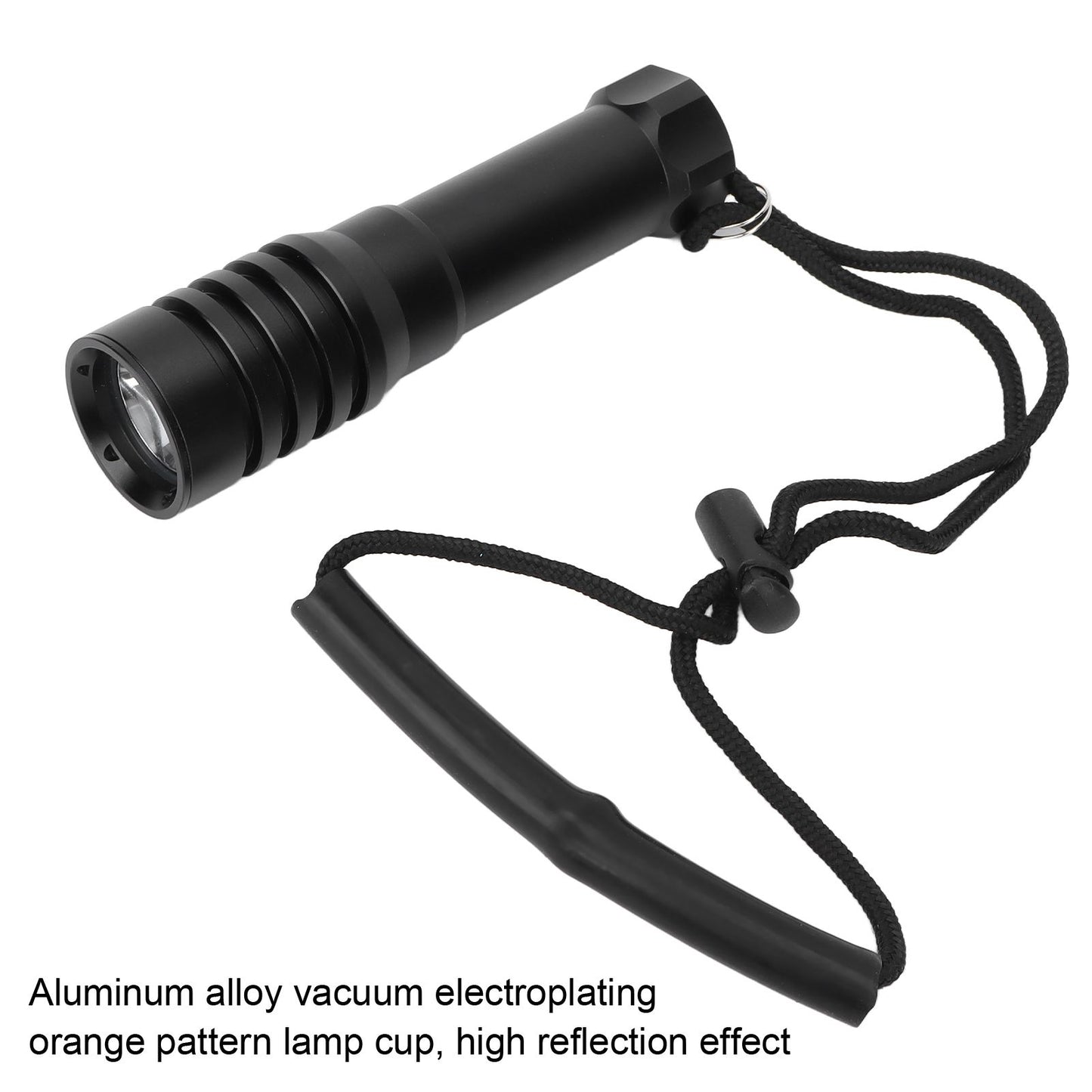 5000LM Diving Flashlight Underwater Diving Light 100m Depth Waterproof Torch for Night Fishing Canping V1294-YM0523-3119220026411