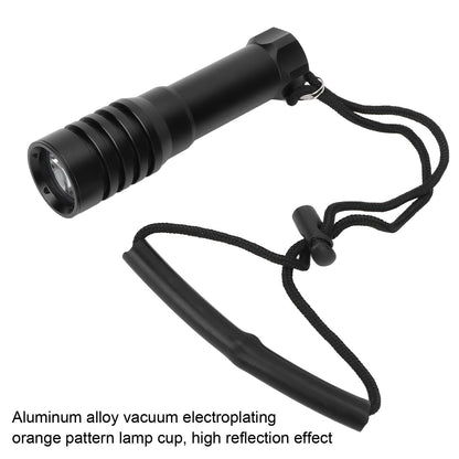 5000LM Diving Flashlight Underwater Diving Light 100m Depth Waterproof Torch for Night Fishing Canping V1294-YM0523-3119220026411