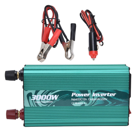 3000W Inverter Safe Modified Sine Wave Intelligent Power Converter for Refrigerator Induction Cooker DC12V to V1294-YM0523-3119220026612