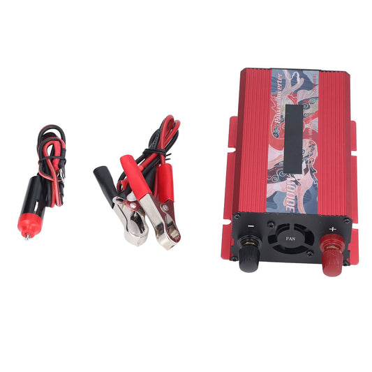 Pure Sine Wave Inverter DC 12V to AC 110V Multifunctional Power Battery Converter for Electrical ApplianceRed V1294-YM0523-3119220027312