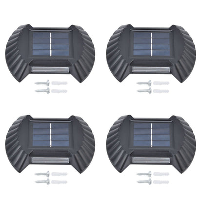 4 Sets Solar Wall Light Waterproof Multifunctional LED Solar Wall Light for Patio Yard Garden Outdoor V1294-YM0523-3119220027411