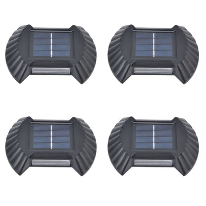 4 Sets Solar Wall Light Waterproof Multifunctional LED Solar Wall Light for Patio Yard Garden Outdoor V1294-YM0523-3119220027411