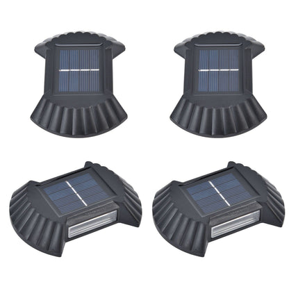 4 Sets Solar Wall Light Waterproof Multifunctional LED Solar Wall Light for Patio Yard Garden Outdoor V1294-YM0523-3119220027411