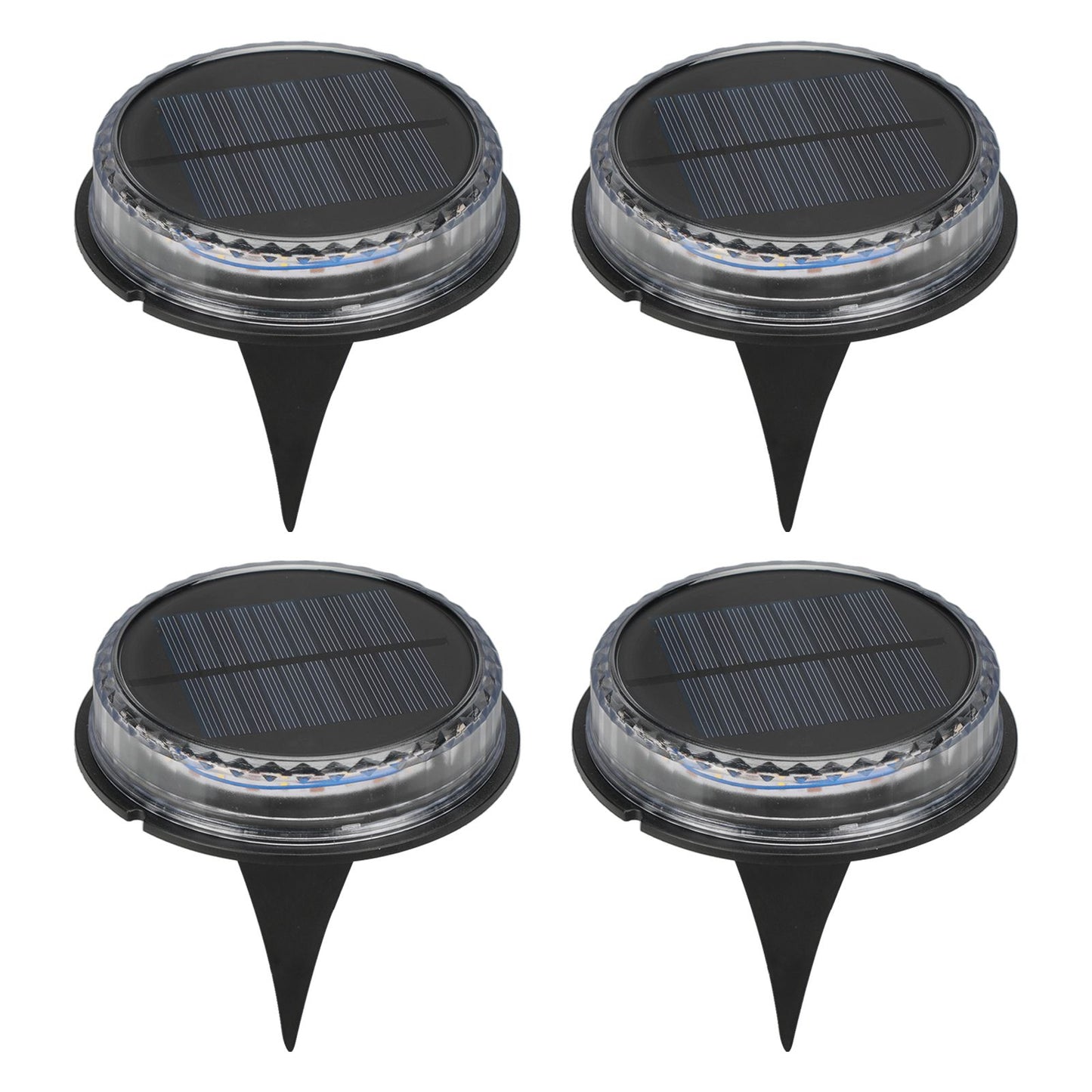 Solar Lawn Light IP65 Waterproof Solar Ground Light for Yard Deck Patio Pathway Walkway Warm Light V1294-YM0523-3119220027511