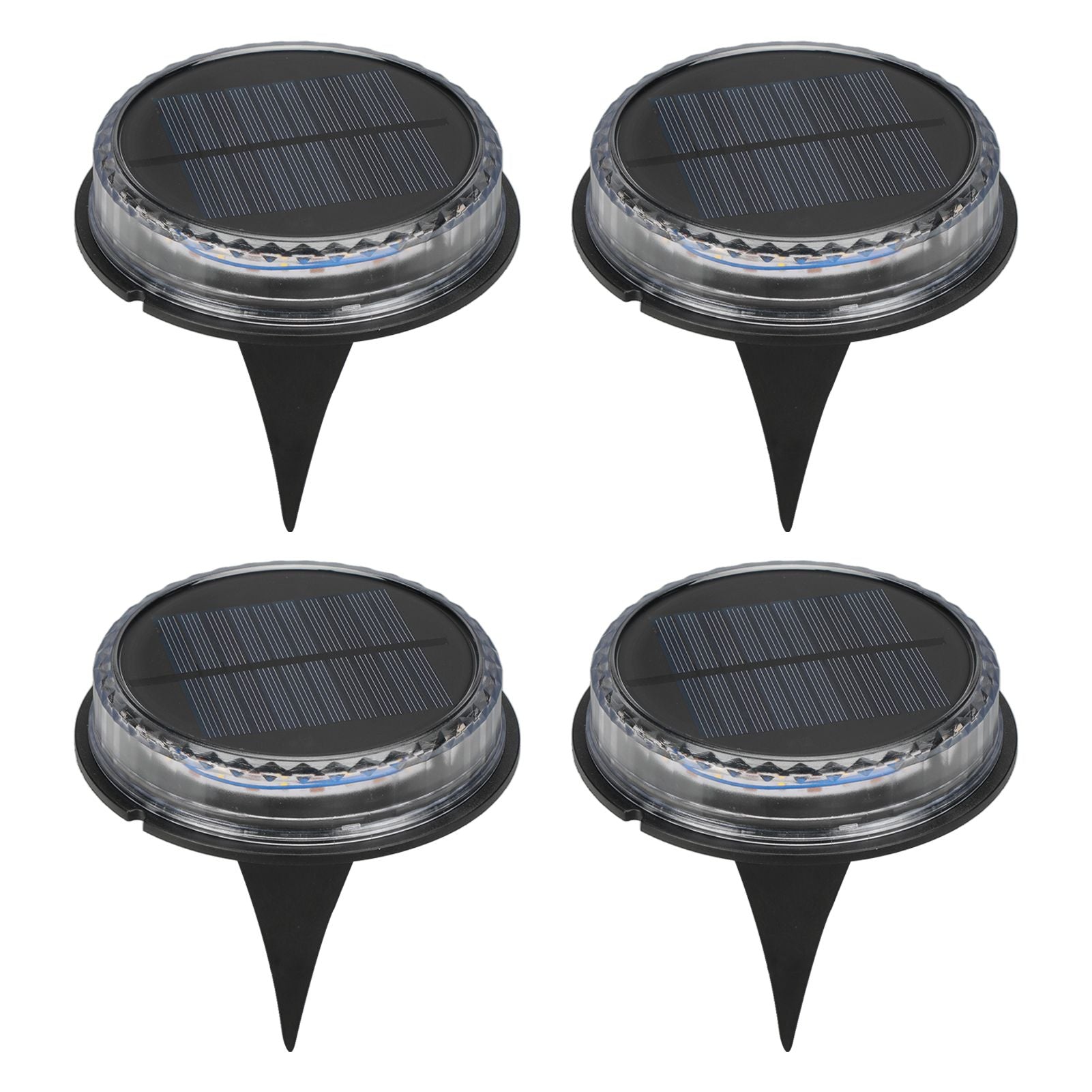 Solar Lawn Light IP65 Waterproof Solar Ground Light for Yard Deck Patio Pathway Walkway Warm Light V1294-YM0523-3119220027511