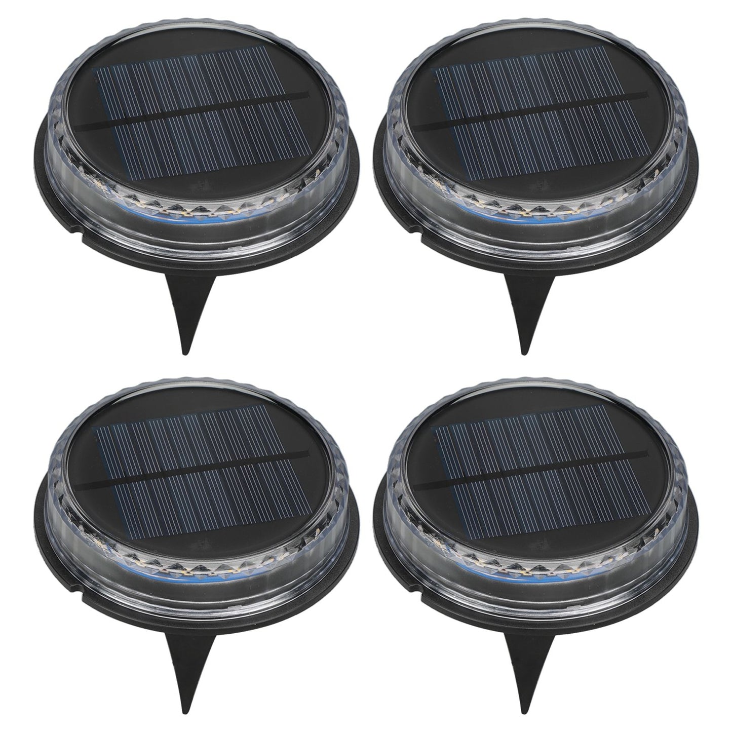 Solar Lawn Light IP65 Waterproof Solar Ground Light for Yard Deck Patio Pathway Walkway Warm Light V1294-YM0523-3119220027511
