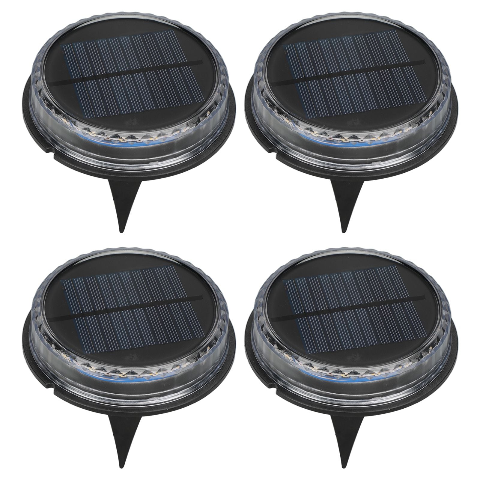 Solar Lawn Light IP65 Waterproof Solar Ground Light for Yard Deck Patio Pathway Walkway Warm Light V1294-YM0523-3119220027511