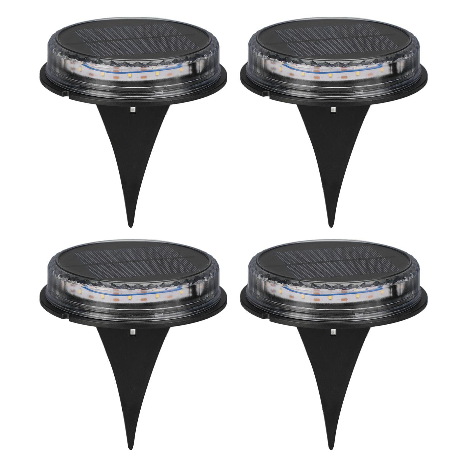 Solar Lawn Light IP65 Waterproof Solar Ground Light for Yard Deck Patio Pathway Walkway Warm Light V1294-YM0523-3119220027511