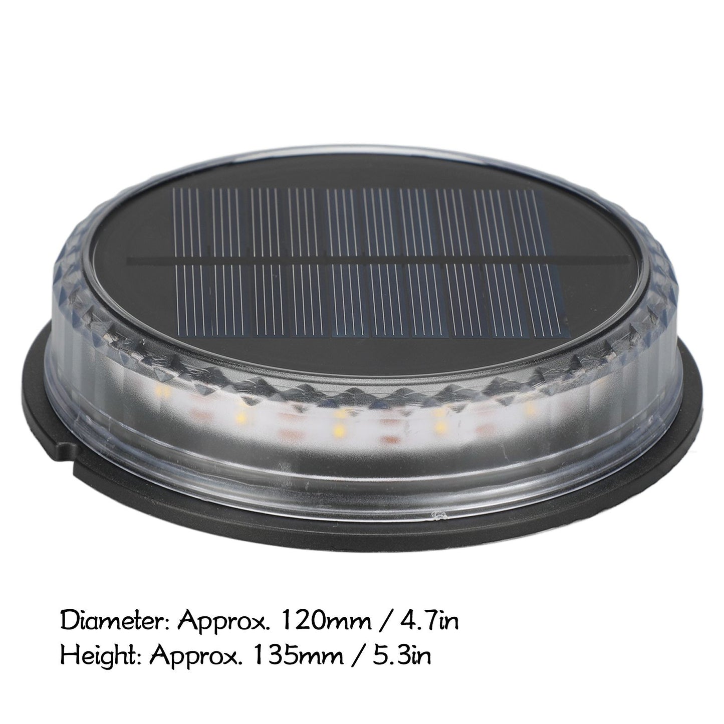 Solar Lawn Light IP65 Waterproof Solar Ground Light for Yard Deck Patio Pathway Walkway Warm Light V1294-YM0523-3119220027511