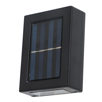 LED Solar Wall Light IP65 Waterproof Up and Down Lighting Outdoor Landscape Lamp 1.2V 5WWhite Light V1294-YM0523-3119220028213