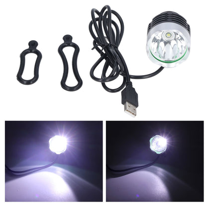 Bike Headlight LED Bicycle Front Head Light Super Bright USB Power Supply for Cycling V1294-YM0523-3119220028811
