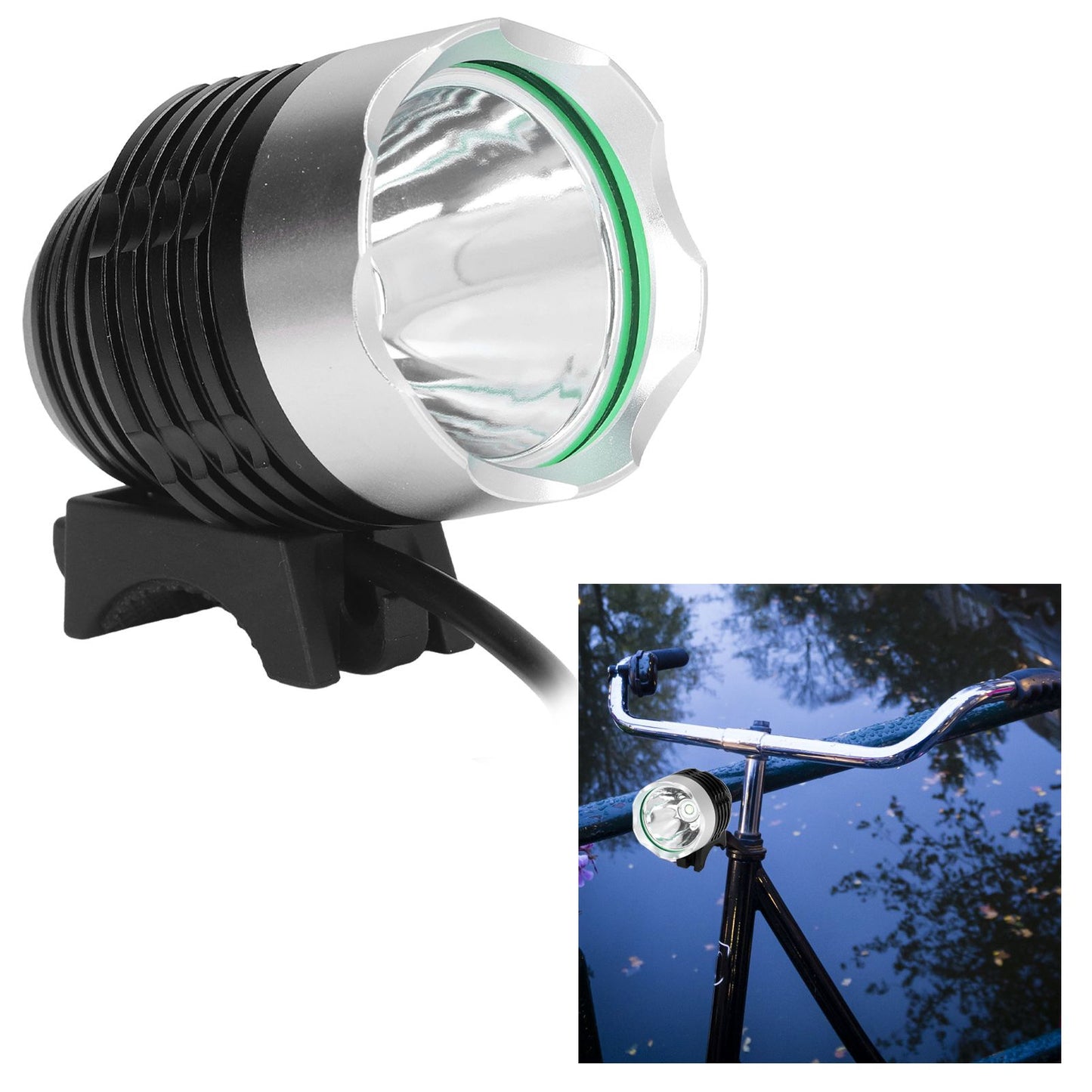 Bike Headlight LED Bicycle Front Head Light Super Bright USB Power Supply for Cycling V1294-YM0523-3119220028811