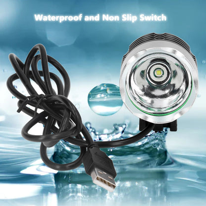 Bike Headlight LED Bicycle Front Head Light Super Bright USB Power Supply for Cycling V1294-YM0523-3119220028811